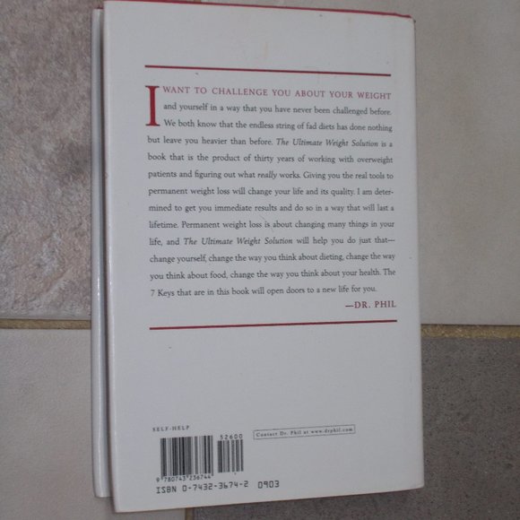 The Ultimate Weight Solution by Dr. Phil McGraw - Picture 3 of 3